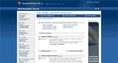 Desktop Screenshot of hotels.leguidemontpellier.com